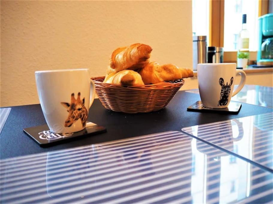 Modernes Apartment Mit Balkon Magdeburg Dış mekan fotoğraf